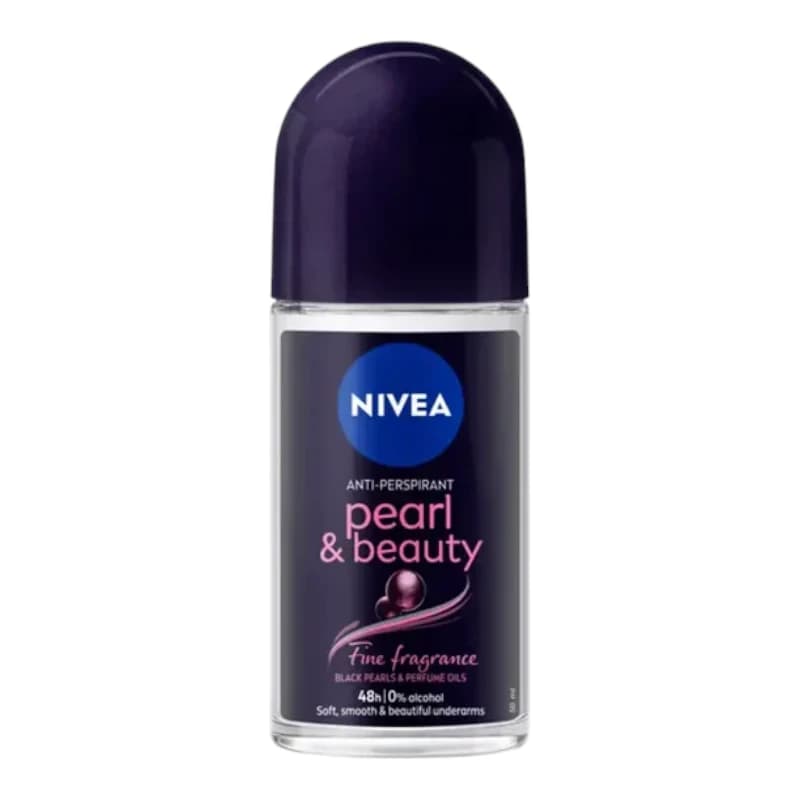 NIVEA Roll-On Pearl & Beauty Black 50ml (15% Off)