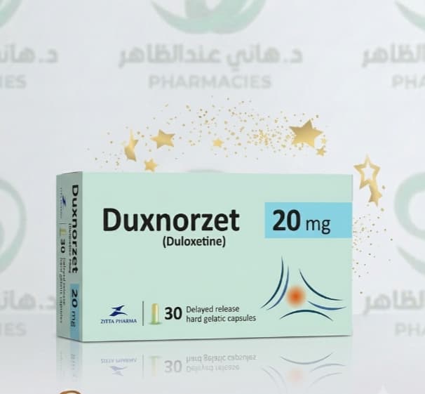 Duxnorzet 20mg 30 tab