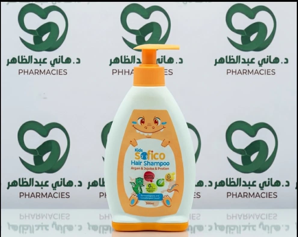 Sofico Hair Shampoo with Argan, Jojoba & Protein 300 ml
