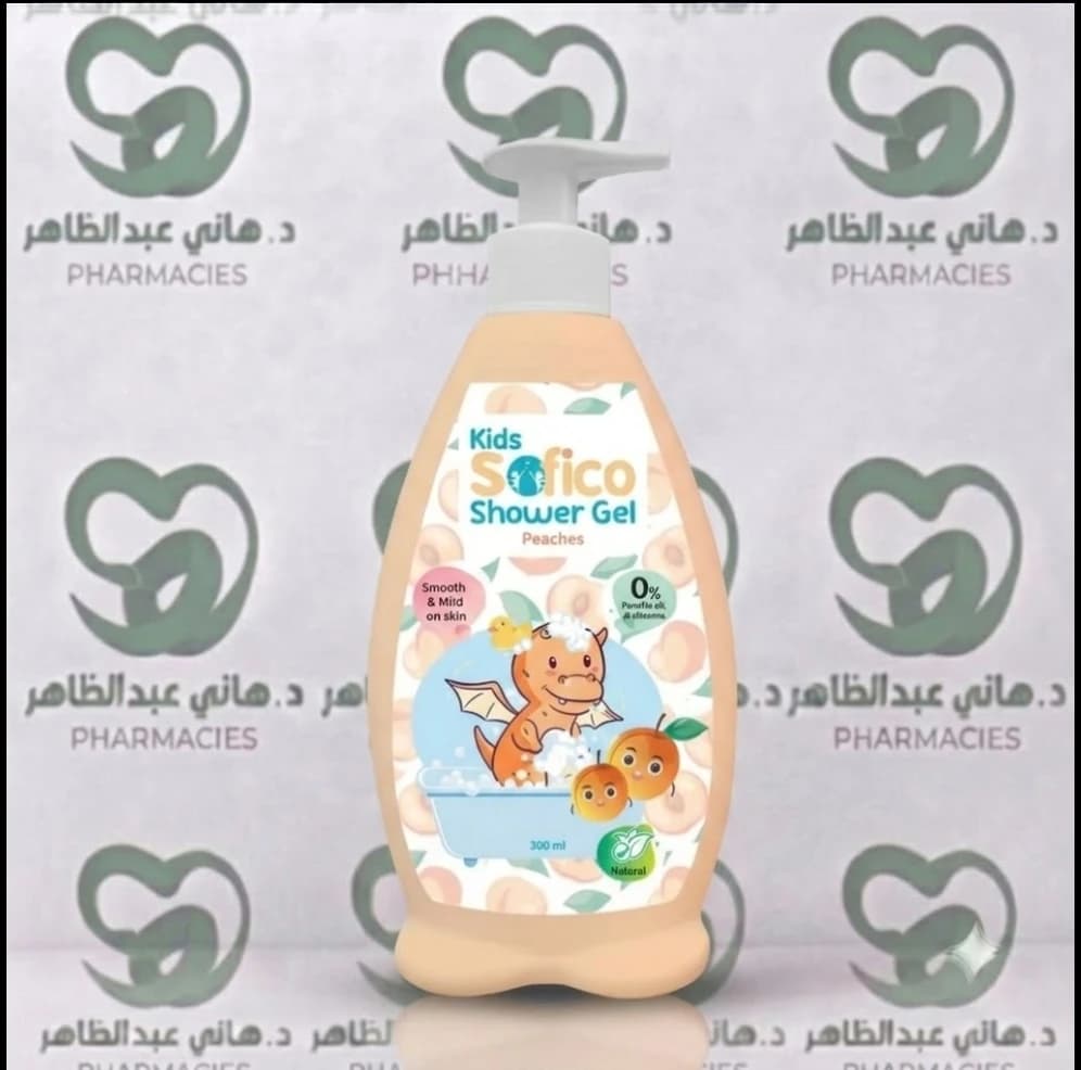 Sofico Kids Shower Gel Peaches 300 ml