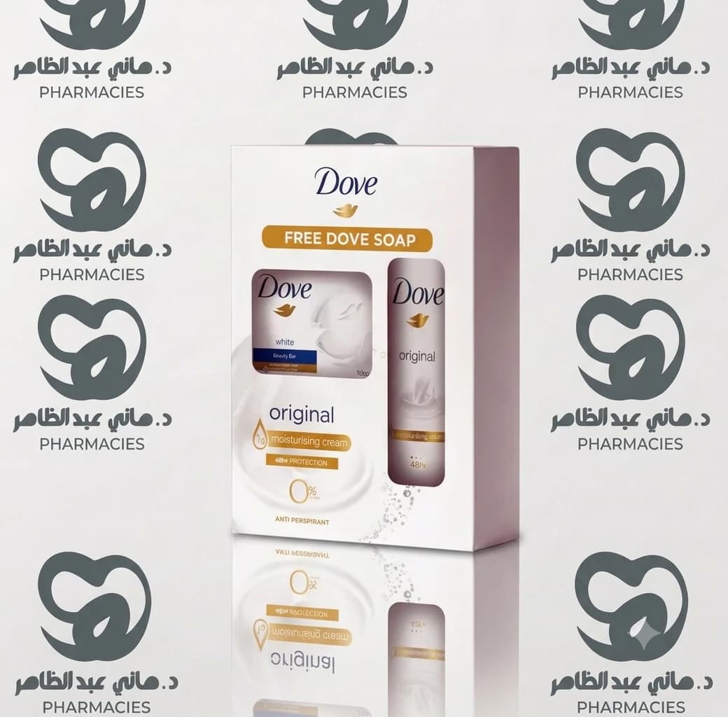 Dove Deodorant Spray Original 150 ml + Free Soap
