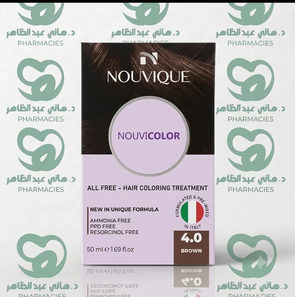 Nouvique Nouvicolor Hair Color 4 Brown