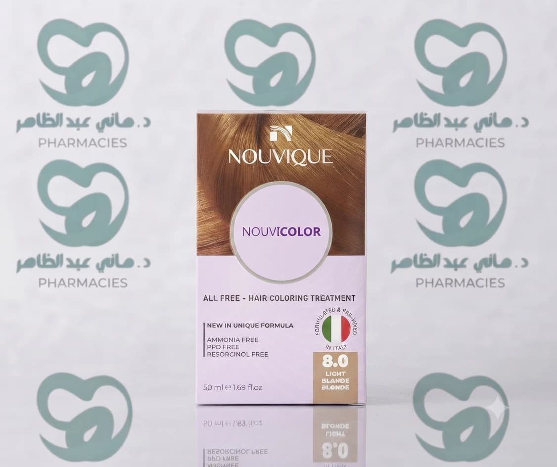 Nouviq Nouvi Hair Color 8 Light Blonde