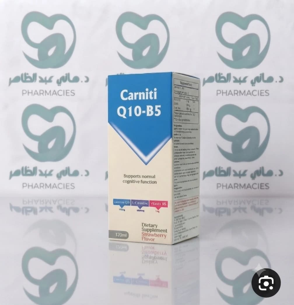 Carniti Q10-B5 120 ml syrup