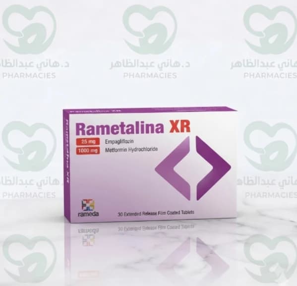 RAMETALINA XR 25/1000MG 30TAB