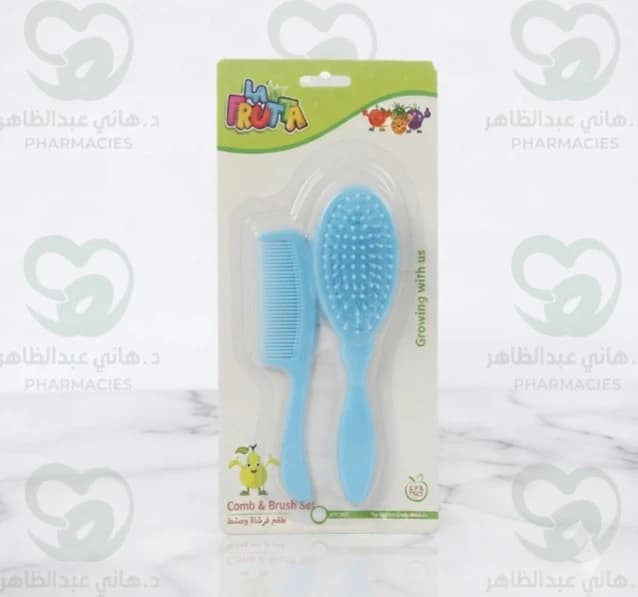 Lafrutta Duo-Care Brush and Comb