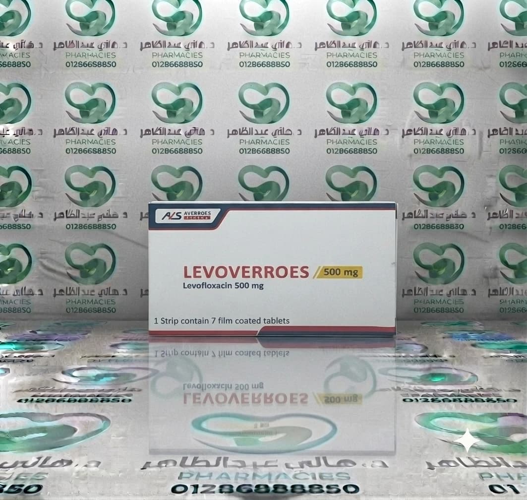 Levoverroes 500 mg, 7 tablets