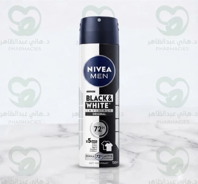 Nivea Men Black Invisible 150 ml 25%dis
