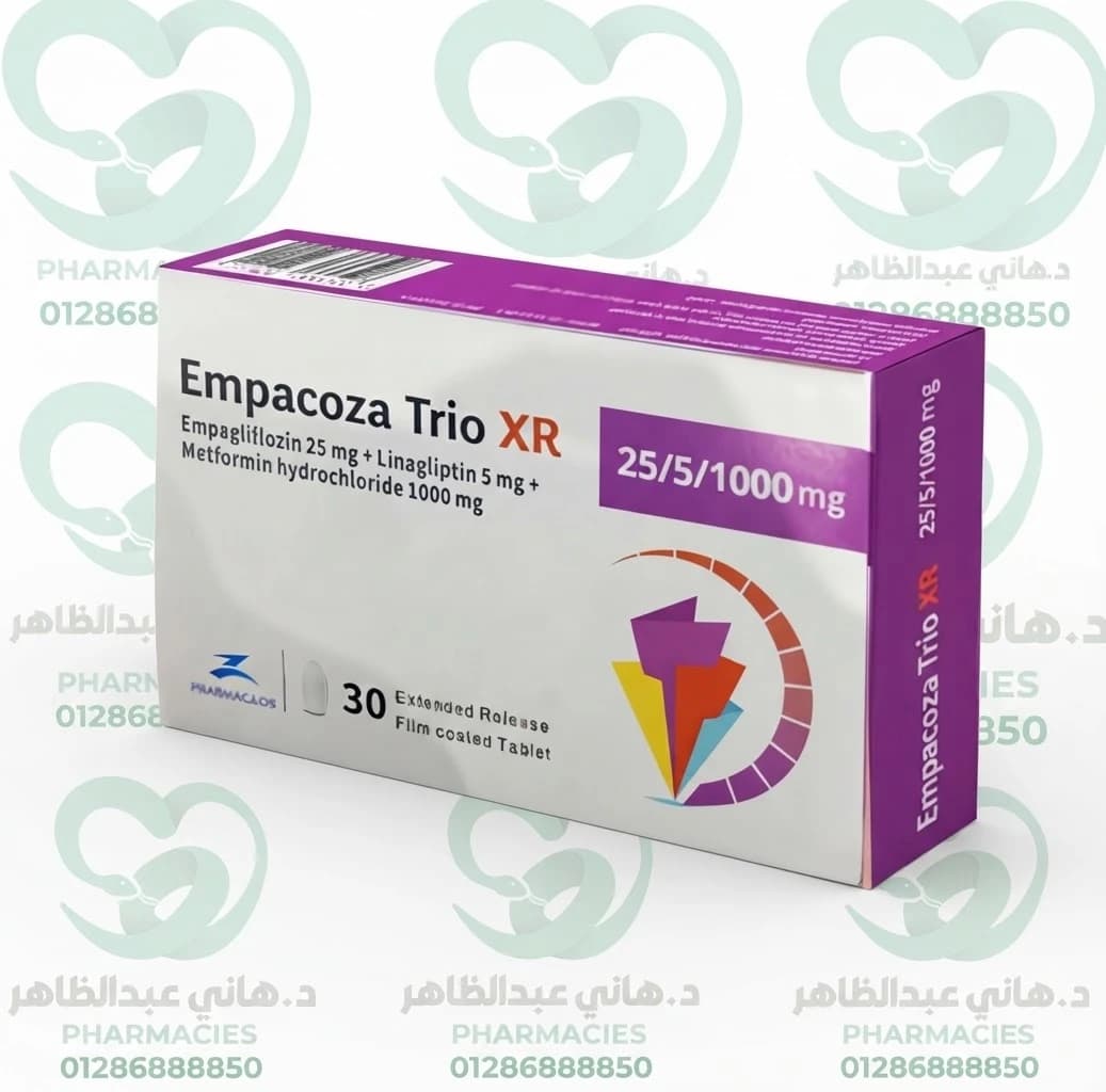 Empacoza Trio 25/5/1000 mg 30 Tablets