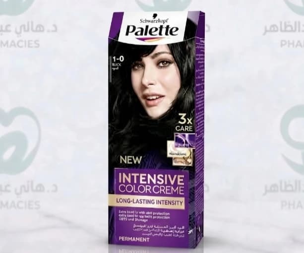 Palette hair color 1-0 Black