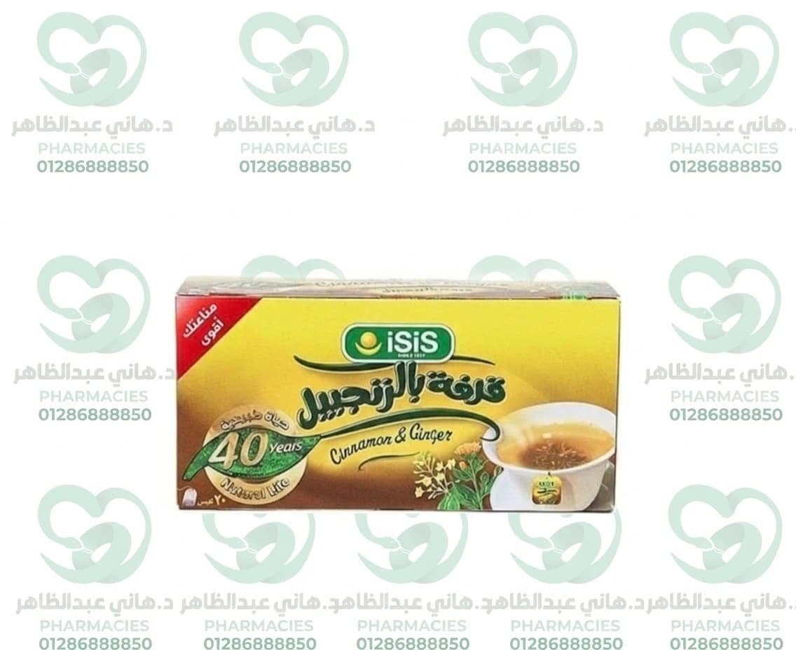 Isis Cinnamon & Ginger 20 Tea Bags