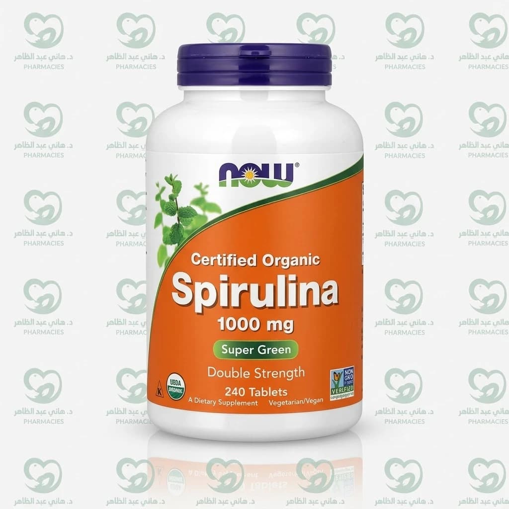 NOW Spirulina1000 mg 120 Tab