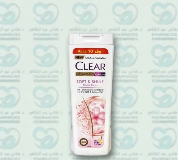 Clear Shampoo 180 ml  Smoothness & Shine Refreshing 10g